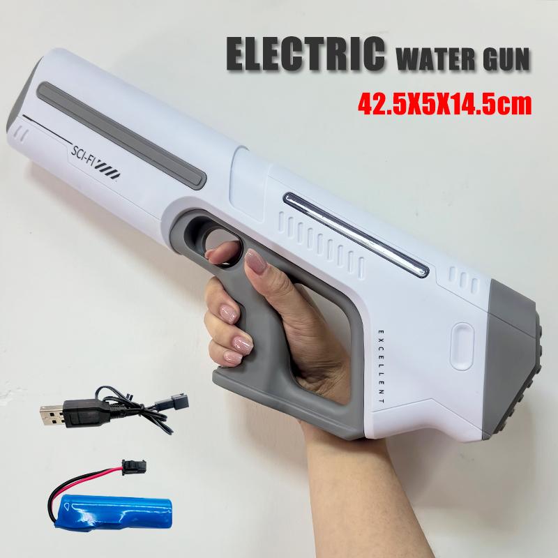 Automatisch Wasser Sprühende Hochdruck Elektrische Wasserpistolen Spielzeug für Kinder Sommer Outdoor Pool Kampfspiele Kinder Wasserspielzeug Geschenk