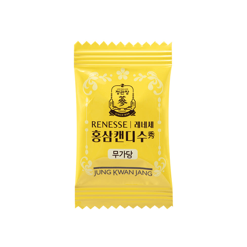 [Sugar-Free] CheongKwanJang Renesse Korean Red Ginseng Candy Soo (120g) - Premium Authentic Healthy Snack