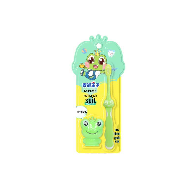 FROGPRINCE Miao Qi Wa Kids Soft Bristle Toothbrush