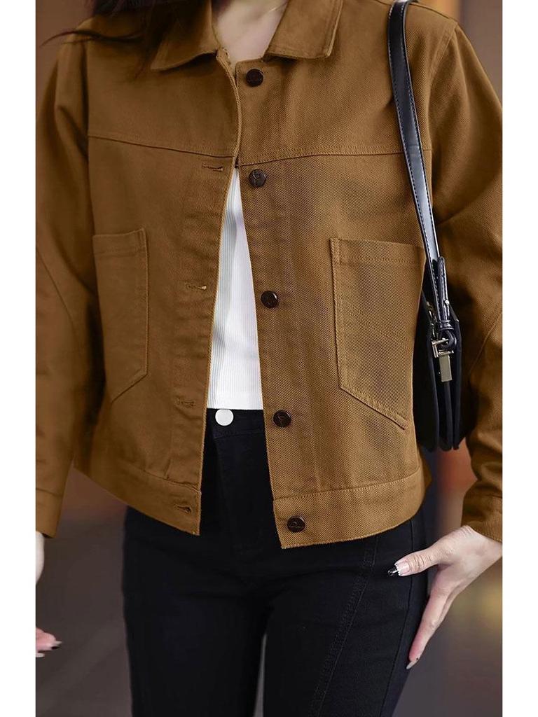 Kleine Stilvolle Damen Frühlings- & Herbst-Freizeitjacke - 2025 Neuer Modetrend