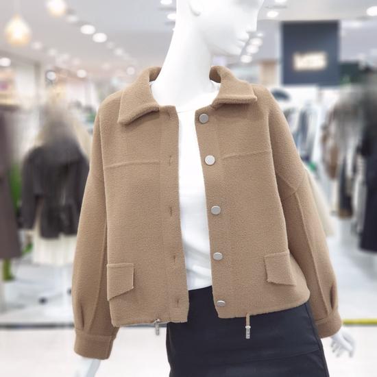ABFZ Simple Collar Point Jacket Cardigan