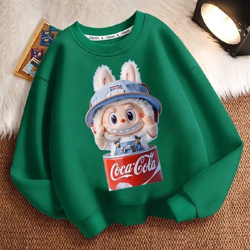 

Children s Fashion Sweatshirts for Spring and Autumn, Long-sleeved Loose Sweatshirts for Boys and Girls 160