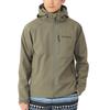 Columbia Hiking Omni-Shield Shoulder Zip Removable Hood Windproof Waterproof Comfortable Simple Softshell Jacket Men jackets Stone-Green WE6885-397