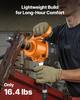 1-Inch Air Impact Wrench, Twin Hammer Air Impact Gun, Up To 1626N.m Reverse Torque, 4600RPM 6-Speed Pneumatic Wrench for Heavy Duty Auto Repairs and