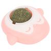 Catnip Wall Ball Rotatable Teeth Cleaning Interactive Cute Adhesive Cat Licking Ball for Indoor