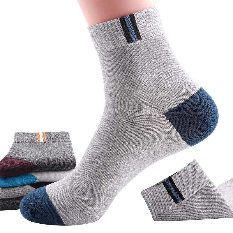 Langsha Men s Athletic Mid-Calf Cotton Socks (10-Pack) One Size