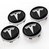 4 ks Krytky středů kol automobilu Krytky středů ráfků Prachotěsné kryty Příslušenství pro Tesla Model 3 Model S Model X Y SpaceX Styling