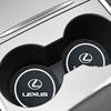 Posavasos Antideslizante para Coche Ranura para Taza de Agua Cojín Antideslizante Accesorios Para Lexus IS250 IS200 CT200h GS300 LS430 RX450h LX570 IS300 ES RX LS