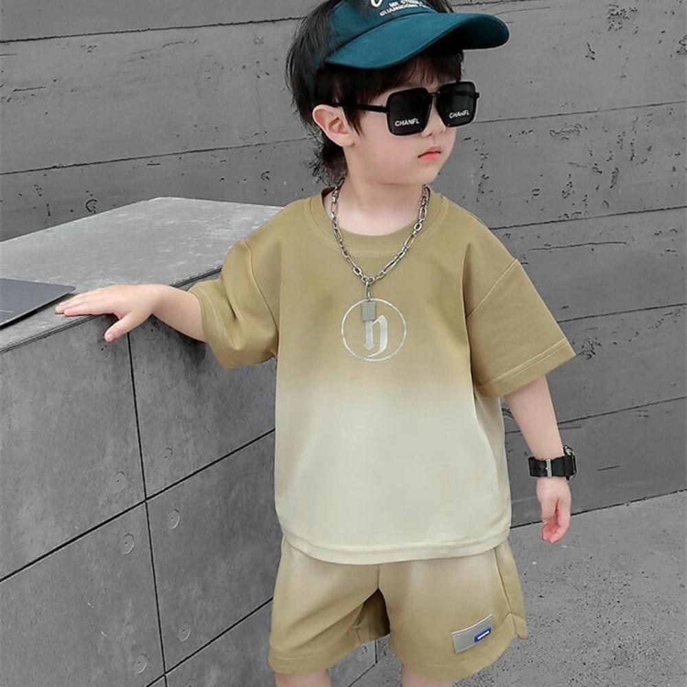 Thin Cool Fashion Boys' Summer Clothing Set