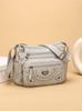 2025 Women's Crossbody Bag: Fashionable, Multi-Pocket, Large Capacity, Single Shoulder Bag for Middle-Aged Mothers