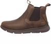 Augustino Men's Leather Chocolate Brown Boots