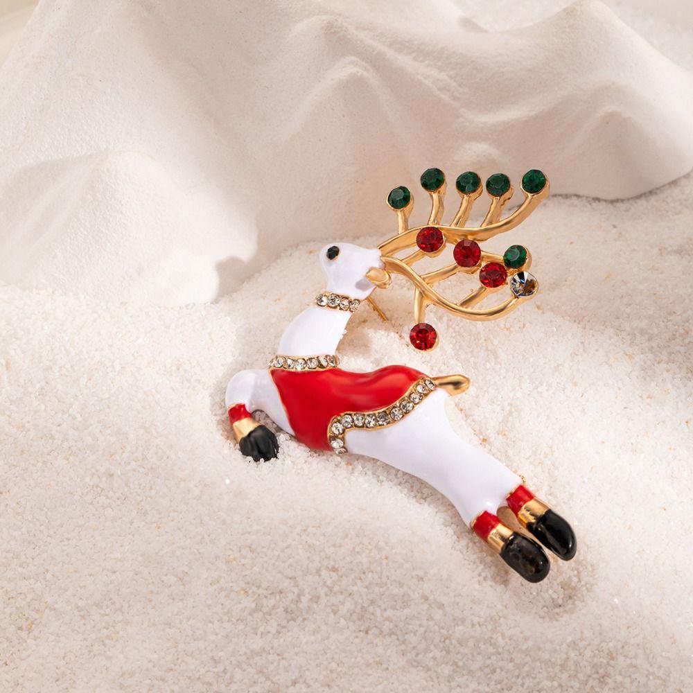 Bag Accessories Christmas  Brooch Versatile Christmas Oil Drop Brooch  New Year