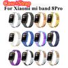 Pro Xiaomi Mi Band 8 Pro Nerezový řemínek Kovový pásek Ochranné pouzdro pro mi band 8 pro Náramek Ochranný kryt Rámečky