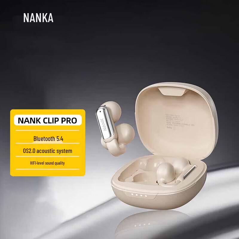 NANK Clip Pro Open-Ear Clip-on True Wireless Earbuds