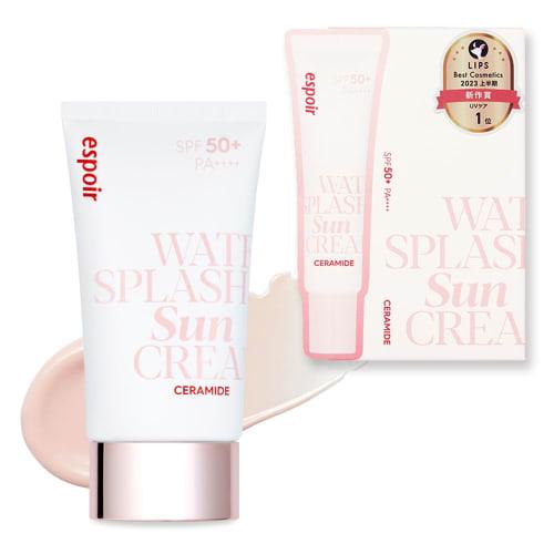 

espoir Sunscreen Water Splash Sun Cream Ceramide (Original) 60ml +20ml SPF50+ PA++++ Makeup Base Popularity Ranking Korean Cosmetics Espoir Official