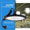 100W 150W 200W 6500K LED High Bay Light High Brightness Industrial Lighting Workshop Warehouse Garage LED Lamp AC180-260V