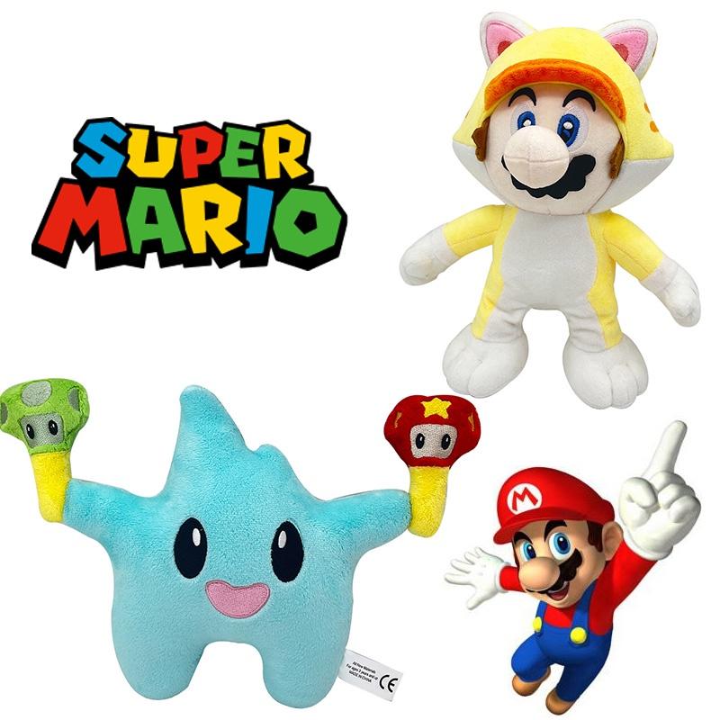 Katzen-Mario Plüschtier Weiches und entzückendes Stofftier für Kinder und Sammler