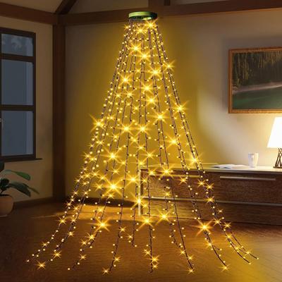 LED Tree String Lights USB Rechargeable Christmas Fairy Light 1.5M/2M for Garden Wedding Party Holiday Decoration Lighting