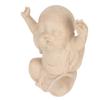 Statua Monaco Bambino Vivida Arenaria Statuetta Monaco Bambino Ornamento Statua di Buddha per Decorazione Casa e Ufficio