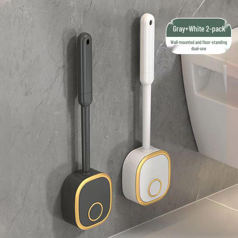 Nástěnná WC štětka, Design bez mrtvých úhlů pro efektivní čištění koupelny