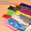 MNFT 12 Colors/Set Fly Tying Egg Yarn Glow Bug Yarn Fiber Baitfish Lure Parachute Fly Tying Material Streamer Flies
