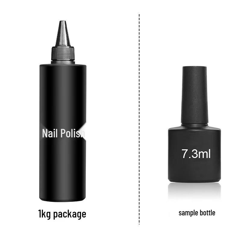 1kg Cat Eye & Solid Gel Polish Pack for Nail Art - Transparent & Solid Colors for Salon Use
