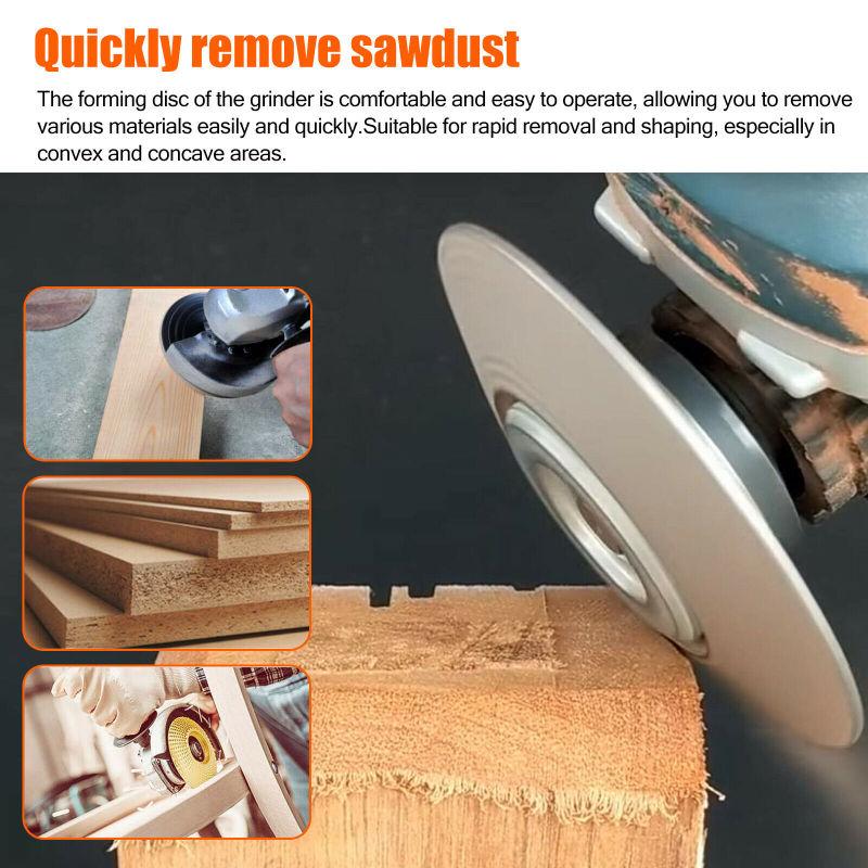 100mm Hard Alloy Wood For Grinding Carving Shaping Disc For Angle Grinder  Wheels