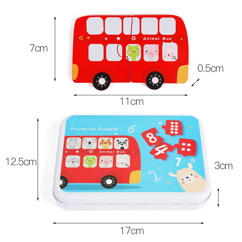 

Малыш Большой Пазл Цифра Животное Ранние Развивающие Математические Игрушки Логическое Мышление Цифровой Хват Рукой Сопоставление Доска Монтессори Пазл красный