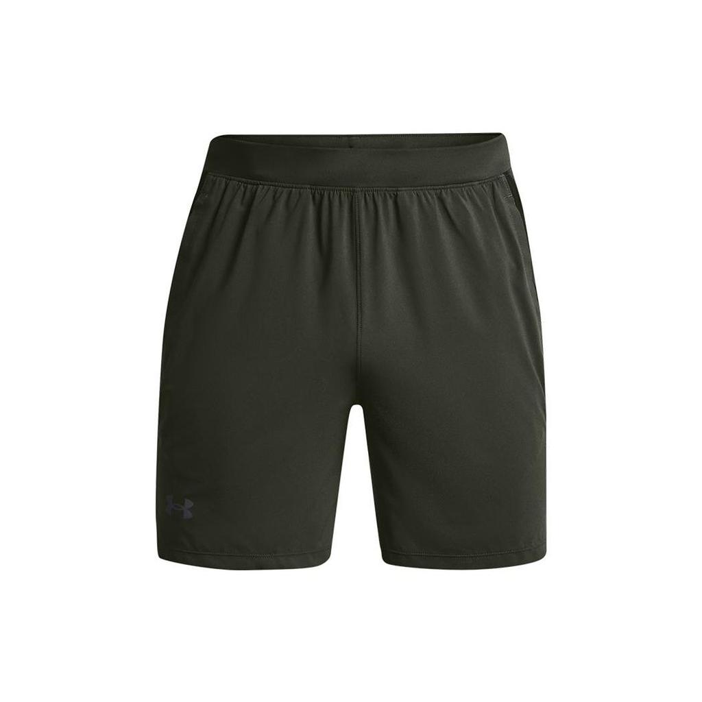 Under Armour Solid Color Breathable Casual Fitted Shorts Men Shorts Baroque-Green 1365701-310
