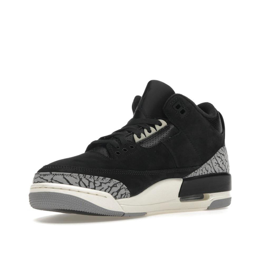 Air Jordan 3 Retro Off Noir Women Sneakers Black Coconut-Milk Cement-Grey CK9246-001