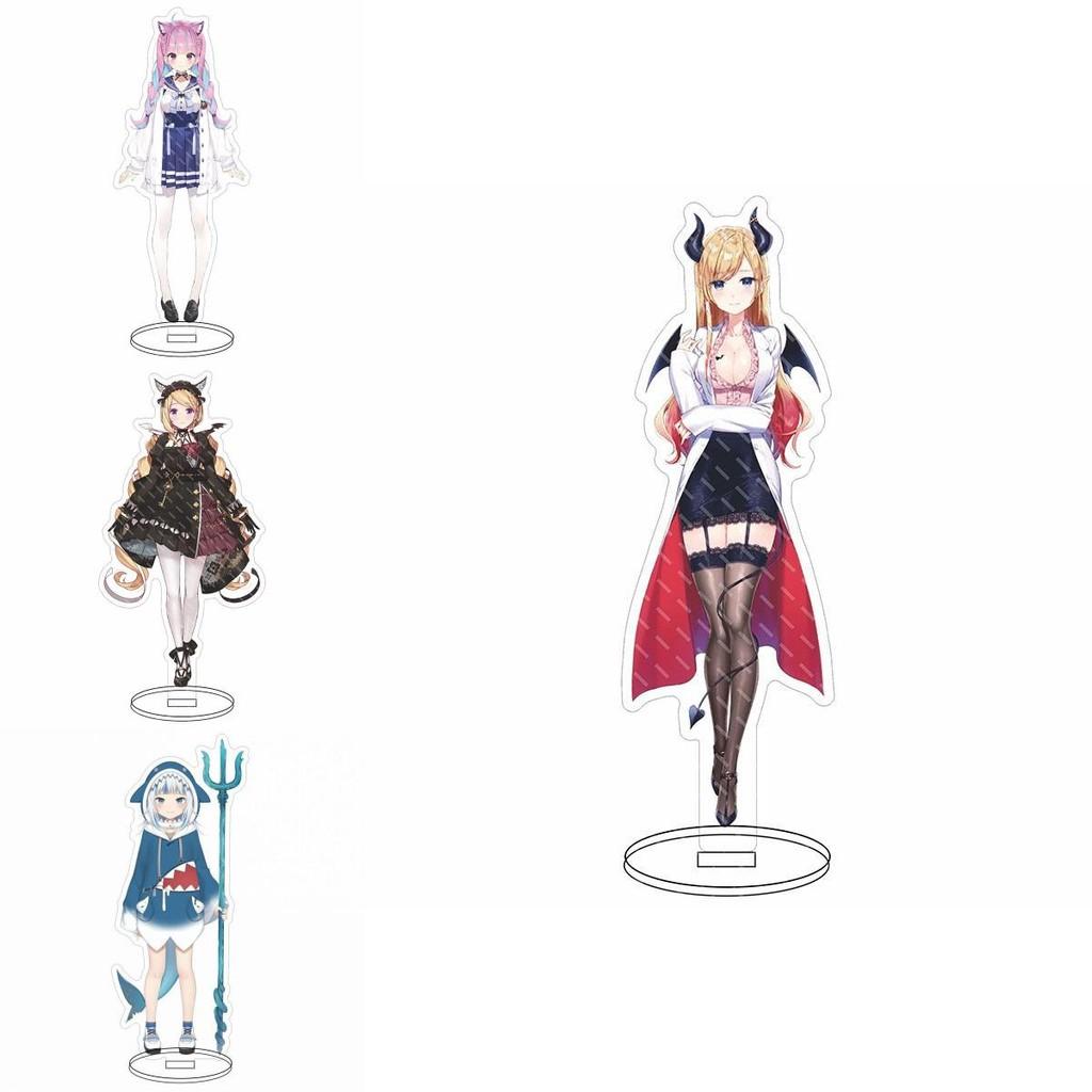 Hololive Vtuber Stand Figure Unique Acrylic Ornaments For Home Decor