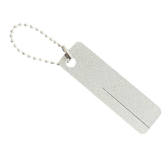 Diamond Cutter Sharpener Mini Keychain Portable Outdoor Camping Emery Nail File Efficient Sharpening Tool for Scissors Fish Hooks
