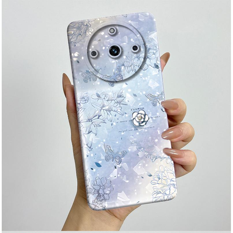 For Realme 11 Pro+ Case RMX3740 RMX3741 Soft Silicone Flowers Back Cover For Realme 11 Pro Plus ProPlus Shockproof Phone Cases