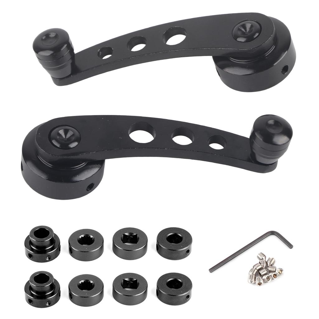   Window Winder Glass Cranks Aluminum Alloy Riser Handle Car Refitting