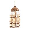 Parrot Toy Large Parrot Chewing Toy Coconut Shell Chew Toys for Medium Large Parrots