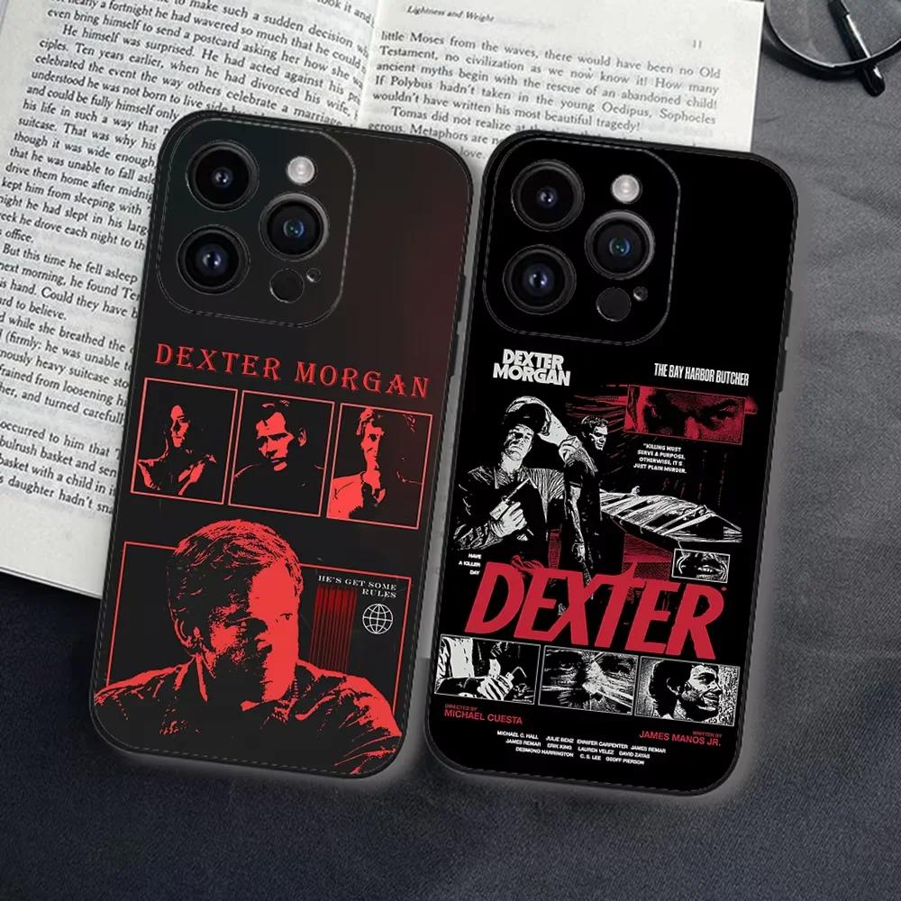 Custodia per Telefono Dexter Morgan Per iPhone 17 16 15 11 12 14 13 Pro Max Mini X XS XR 7 Plus 17E Air Shockproof Silicone Cover Fundas