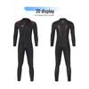 Costum de Neopren Gros de 5 mm pentru Bărbați, Mâneci Lungi și Pantaloni pentru Scufundări Adânci și Înot de Iarnă