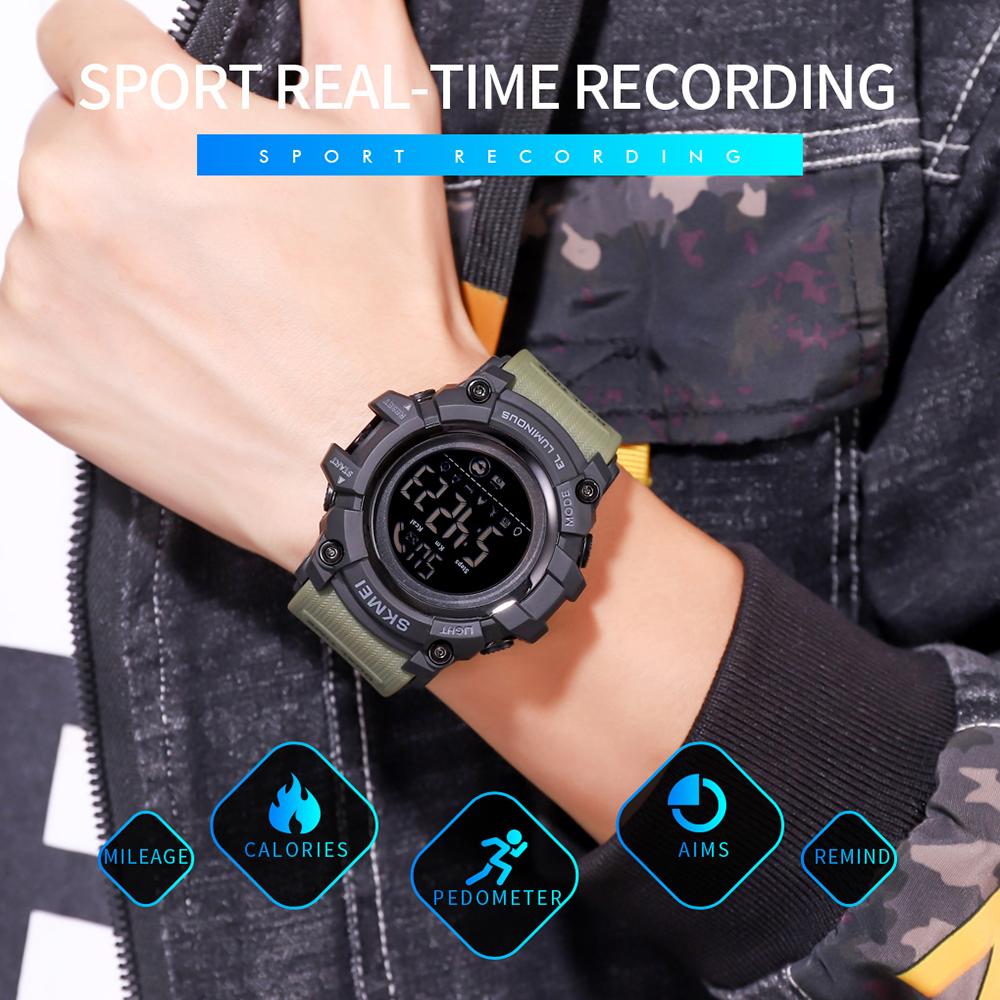 Buy SKMEI Men Watch Sports Watch Heart Rate & Sleeping Monitoring