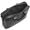 Business Bag Genuine Leather 1 Air Chamber B4 Compatible Inch PC with Shoulder Belt Briefcase Black [Zero Halliburton] Men's "MC Collection" 13.3
