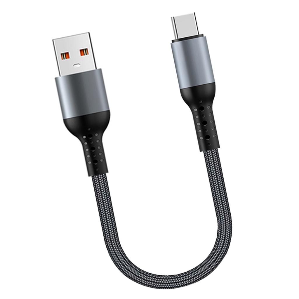Nylon Braided Quick Charging USB to Type C Charging Data Cable with 100W Fast Speed Transfer for Gaming Devices