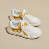 New Summer White Shoes for Female Students' Mesh Breathable Height-enhancing Casual Shoes