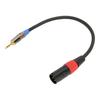 Male to Male 3PIN XLR Male to 3.5mm Cable Noise Reduction Microphone Balanced Cord  for Camera