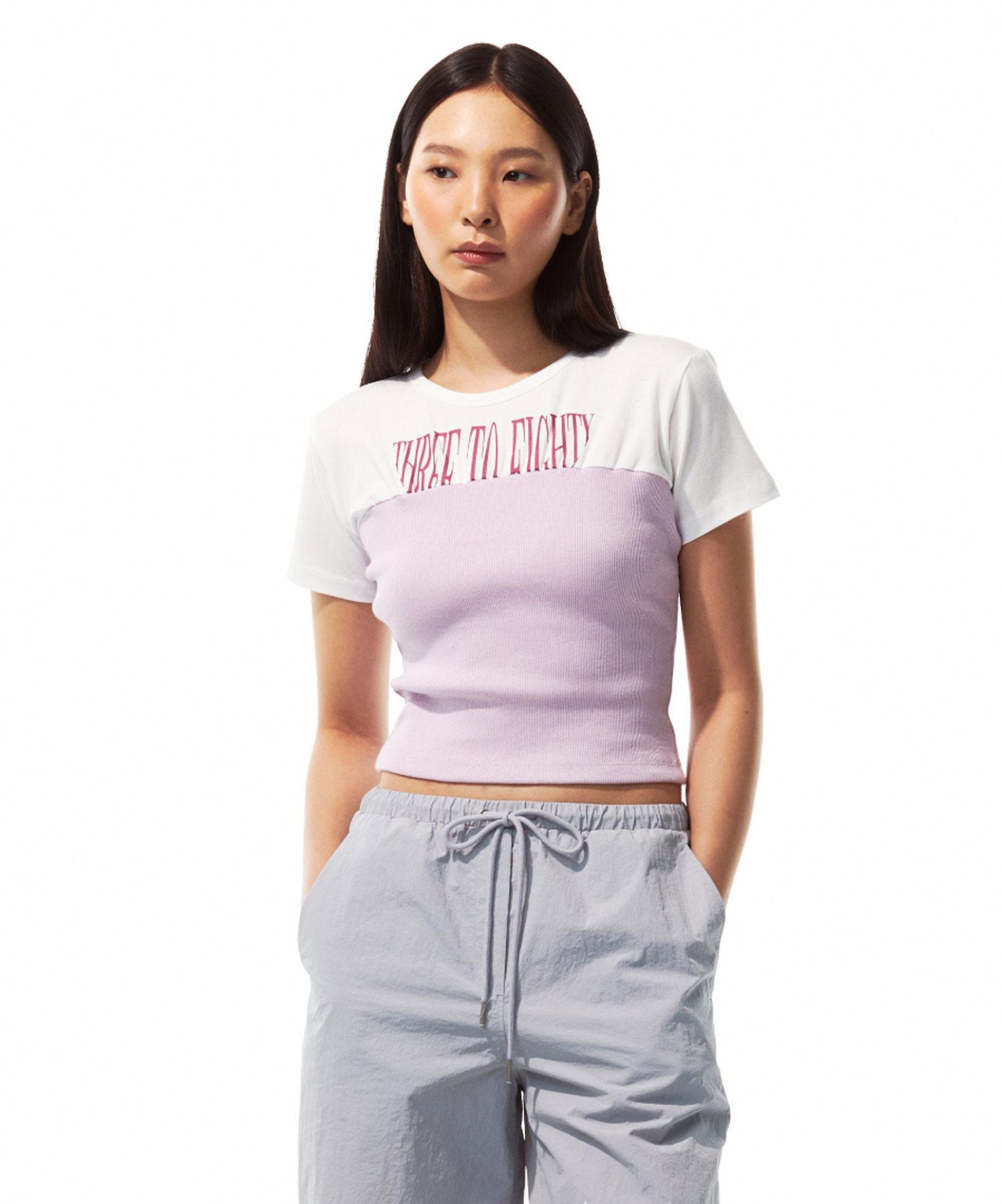 Three To Eighty Layered Tube Top T-Shirt (Pink) Pink