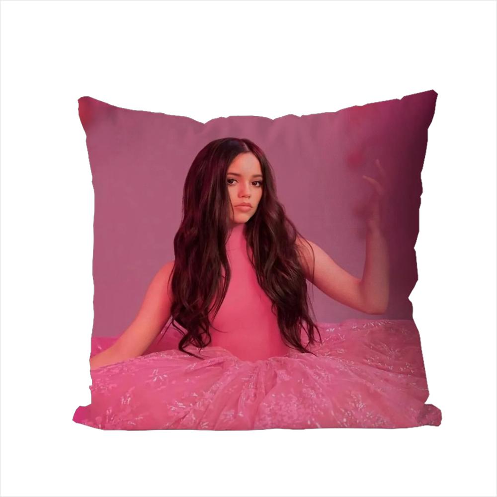 Movie JJenna Ortega Pillow Case For Car Sofa Decorative Home Doublesided Print Plush Square Throw Pillow Cushion Cover