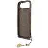 Guess Collection Charms 4G Coque MagSafe pour iPhone Air marron