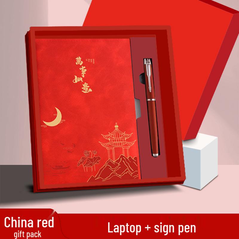 A5 Custom Thick Notebook: High-Value Student Prize & Enterprise Meeting Journal with Logo Printing.