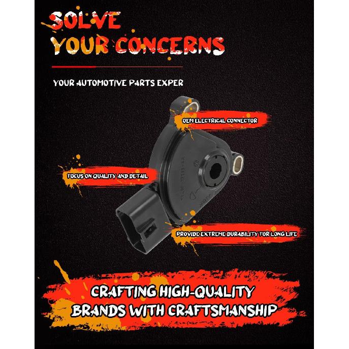 CCIYU Neutral Safety Switch YL8P-7F293-AA Backup Switch Transmission Range Sensor Fit for Ford M-azda for Ford Escape 2001-2008