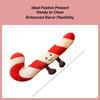 Christmas Candy Cane Plush Pillow Colorful Candy Cane Toss Pillow Holiday Cushion Pillows for Christmas Party Nursery Bedroom