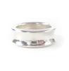 Excellent TIFFANY&Co. Ring 1997 Logo Design Narrow Silver 925 Women Used