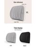 Heated Office Chair Cushion with Massage and Lumbar Support